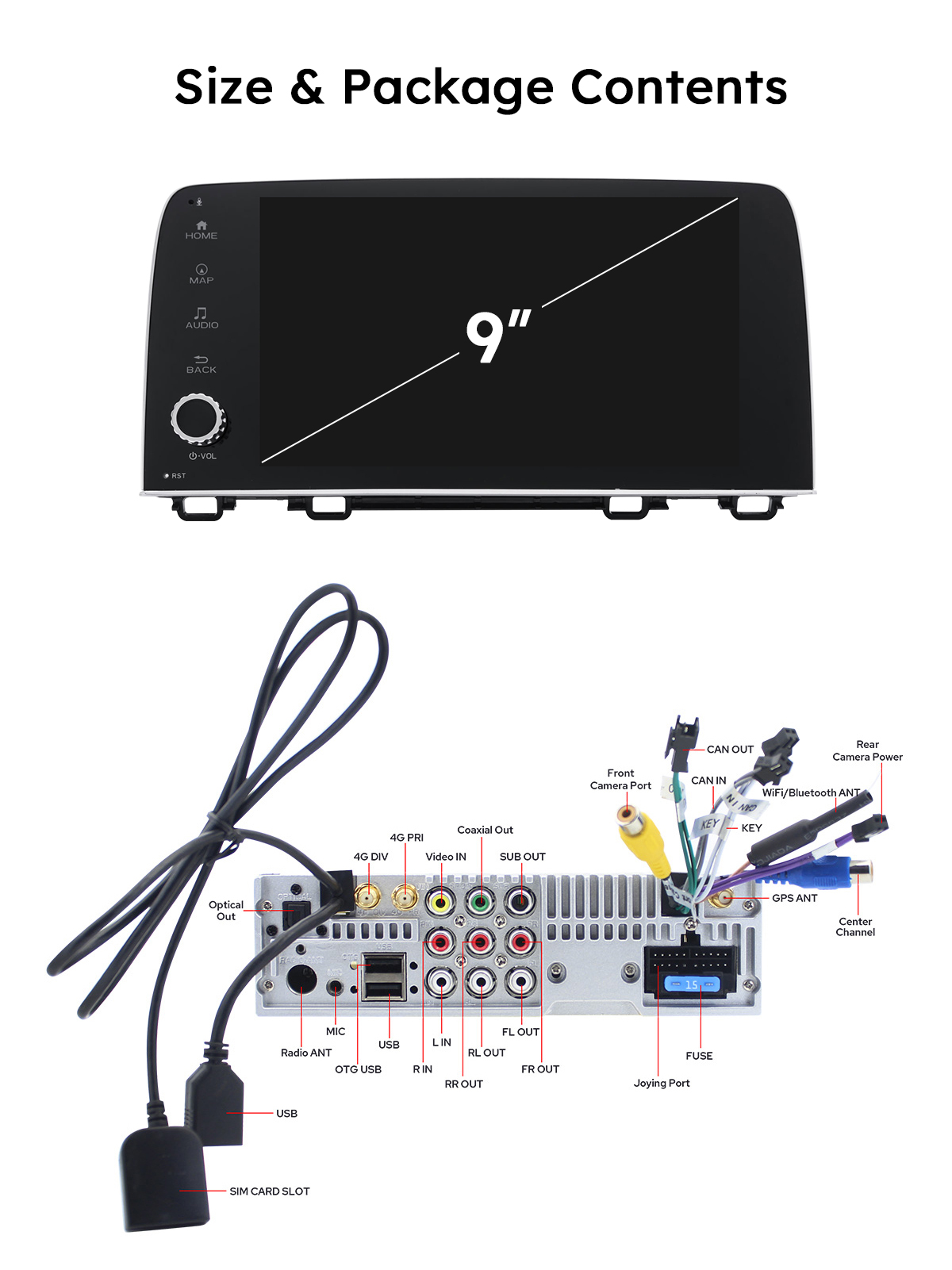 Honda CRV Android 12 head unit